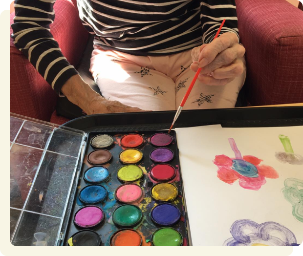 Painting at The Mellowes