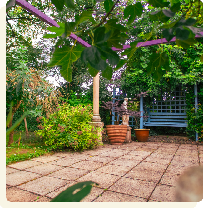The Mellowes garden