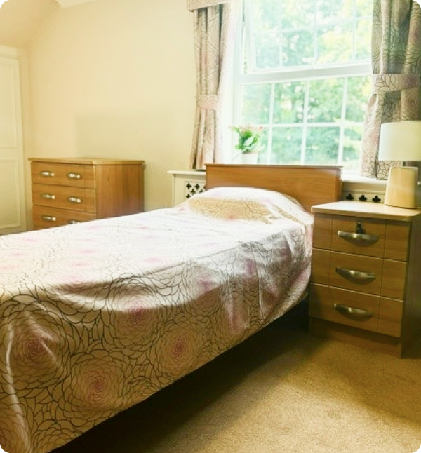 The Mellowes bedroom